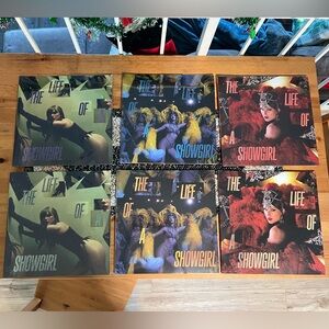 Taylor Swift The Life of a Showgirl Vinyl Record Set of 6